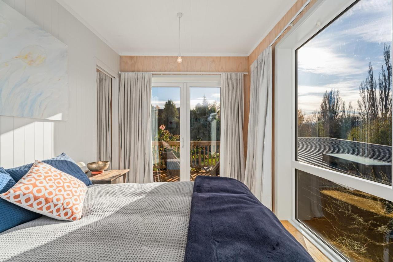 Vila Lagoon Huts - Albert Town Holiday Unit Wanaka Exteriér fotografie